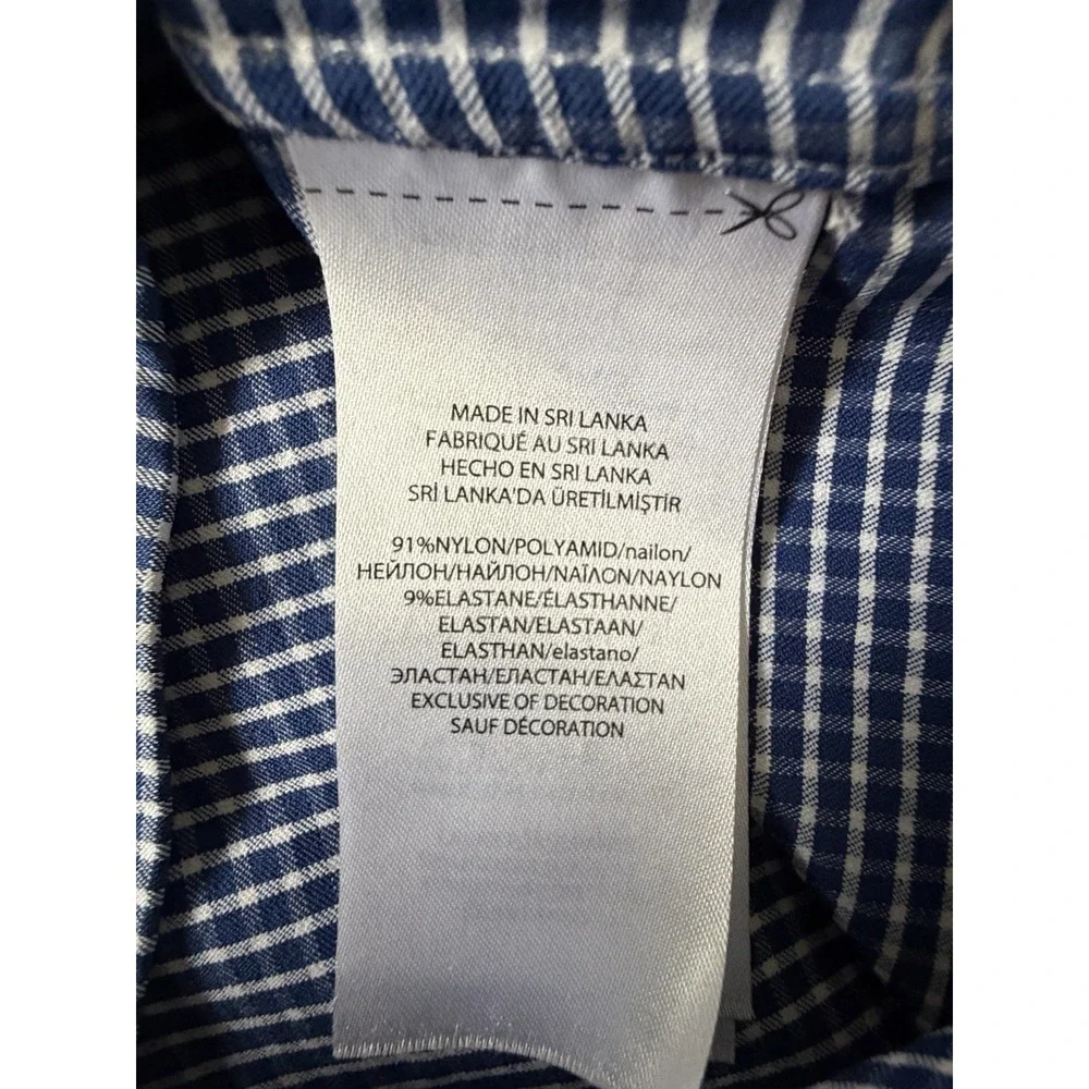 Polo Ralph Lauren Long Sleeve Button Up Shirt Blue Plaid Pony Logo Large JBHS